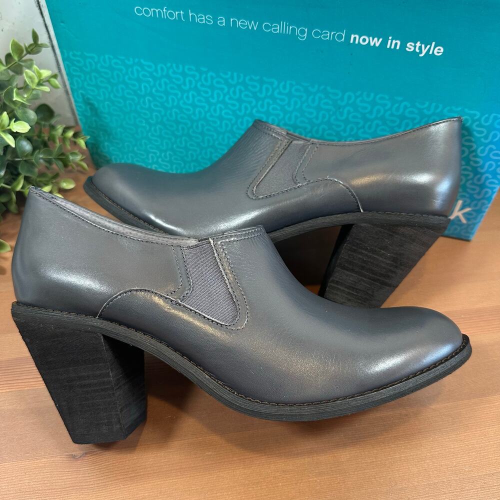 Softwalk Women's Fargo Boots Dark Grey‎ Size 10 Narrow